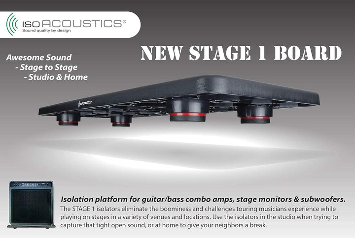 ISOACOUSTICS - stage audio - Tragbare Isolationsplattform Einheitsgrösse, Einheitsgrösse