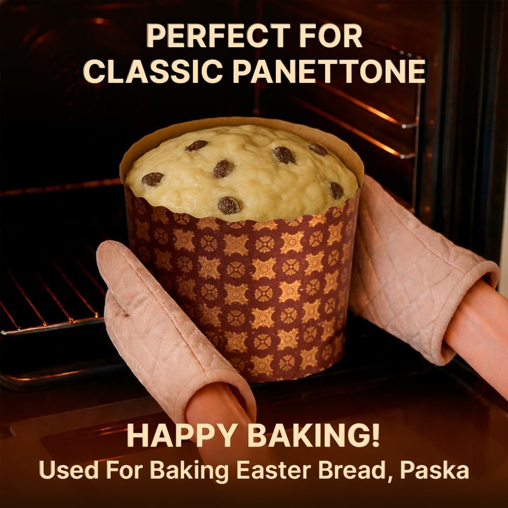 Osterbrotformen, Paska-Form, Kulich, Paskha, Pantone, Osterbrot, Papierform, Panettone-Papierform, S