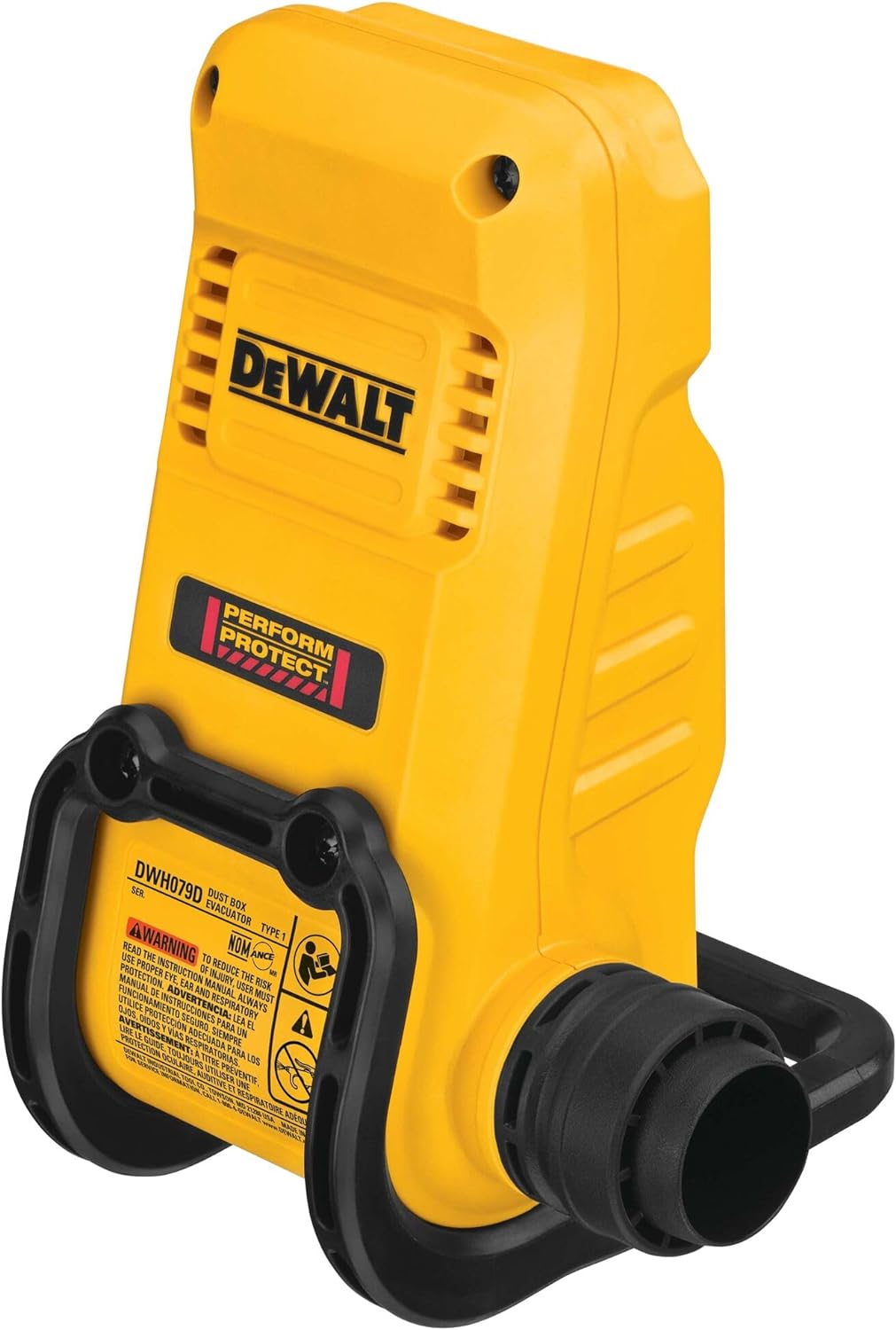 Dewalt Staubbox-Absaugeadapter DWH079D (für Staubabsaugungen, Schutz vor gesundheitsgefährdenden Stä