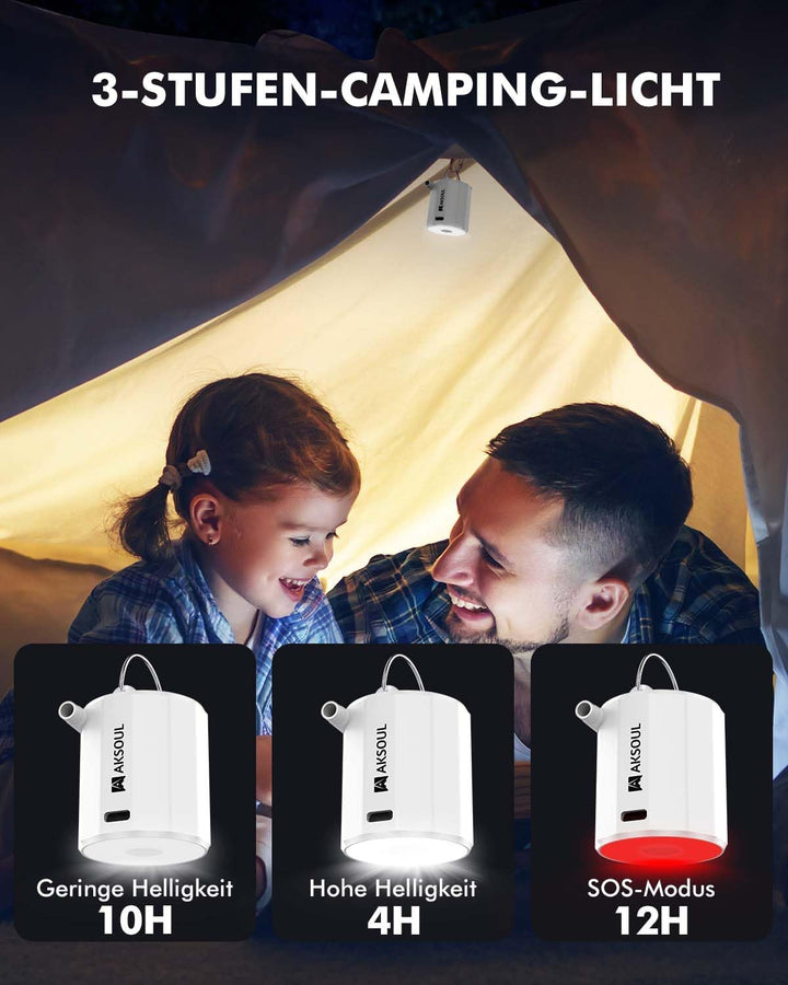 AKSOUL Elektrische Luftpumpe Pumpe Akku: 1600 3600 4000mAh Wiederaufladbare Batterie AA Batterie Por