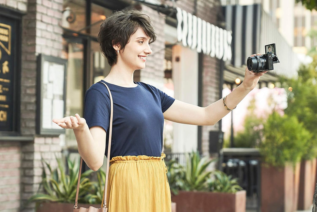 Sony Alpha 6100 | APS-C Spiegellose Kamera ( Schneller 0,02s-Autofokus, Autofokus mit Augenerkennung
