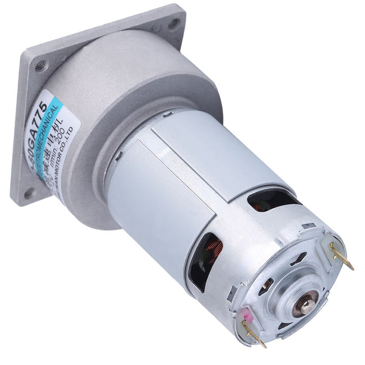 DC Getriebemotor, 12 V, 35 W, 60GA775, 200/300-U/min Getriebemotor, Mikrogetriebemotor Mikrodrehzahl