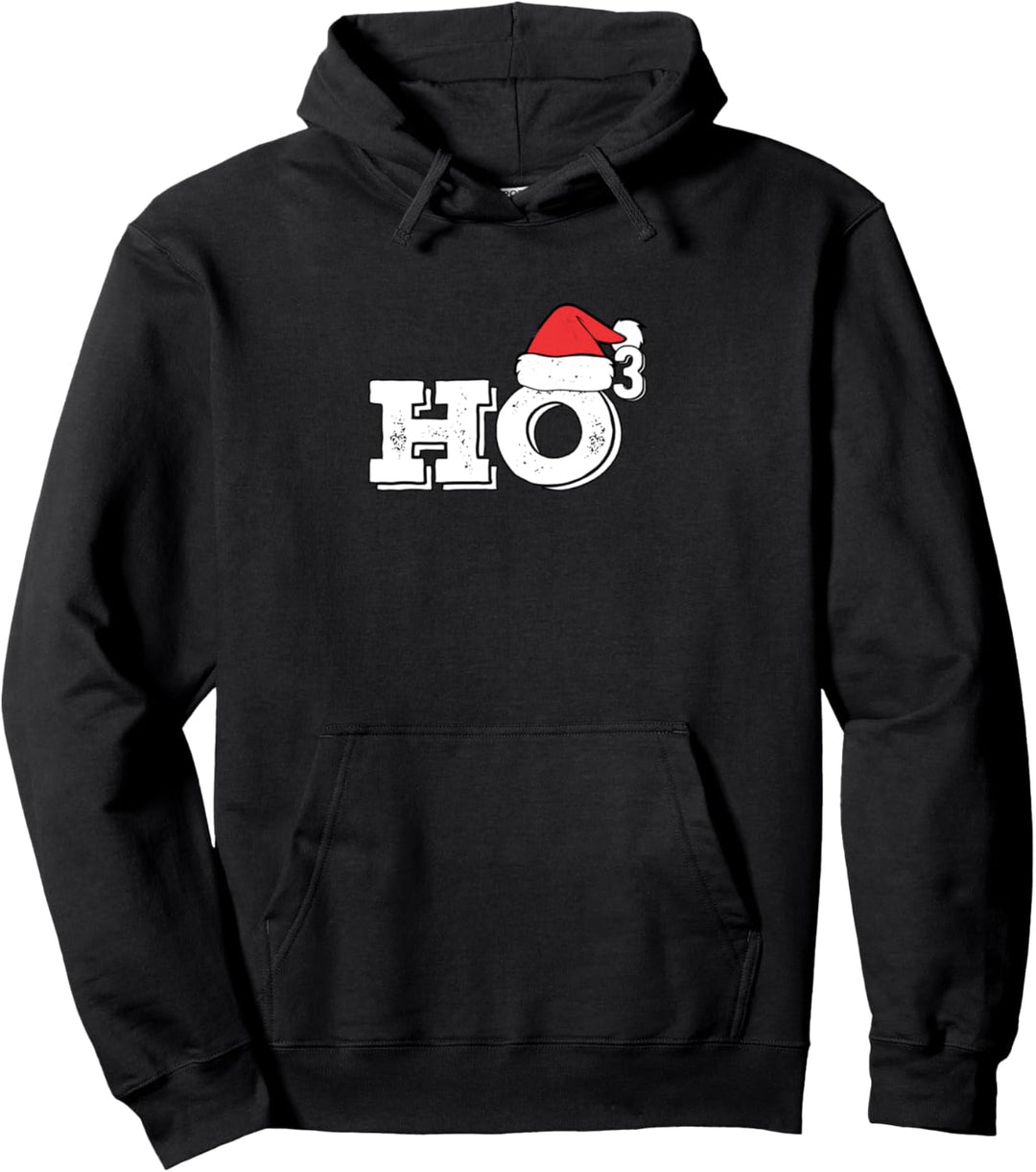 Lustiges Hässliches Weihnacht Ugly Christmas Ho3 HoHoHo Pullover Hoodie