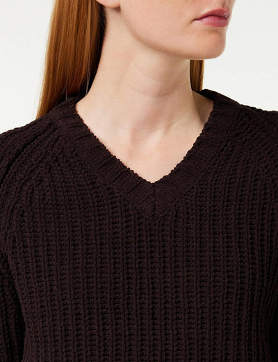 Replay Damen Dk7074.000.g22926 Pullover, 521 Dark Brown, M
