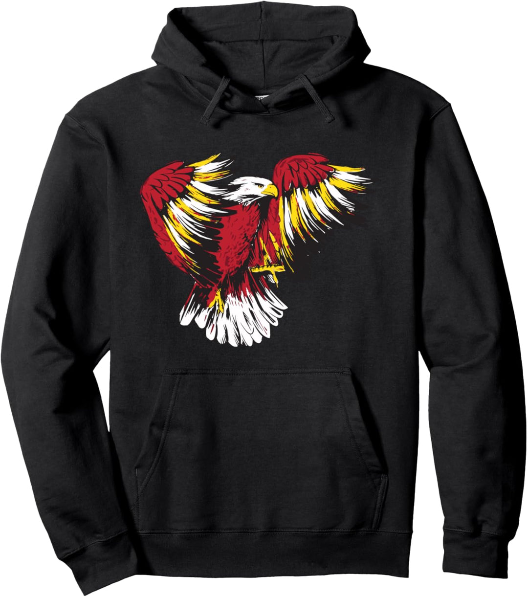 Deutschland Fahne Germany Deutsch Adler Flagge Geschenk Pullover Hoodie