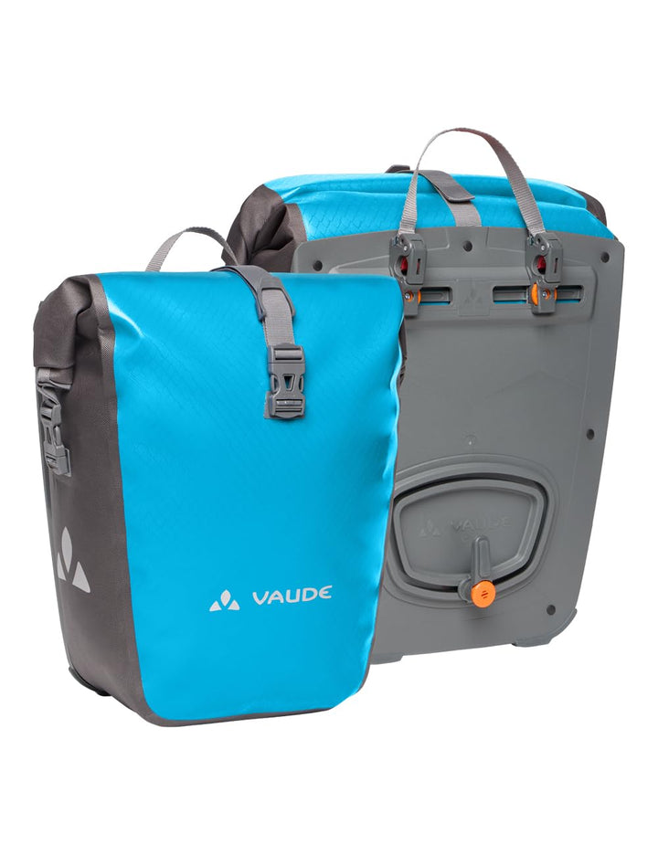 VAUDE Fahrradtaschen für Gepäckträger Aqua Back 2x24L, 2 x Hinterradtaschen wasserdicht, Fahrrad Gep