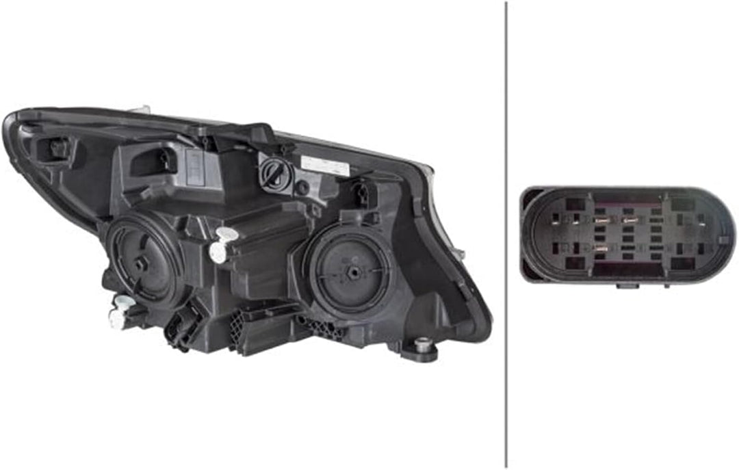 HELLA 1EL 011 284-851 FF/Halogen-Hauptscheinwerfer - links - für u.a. Mercedes-Benz V-Class (W447)