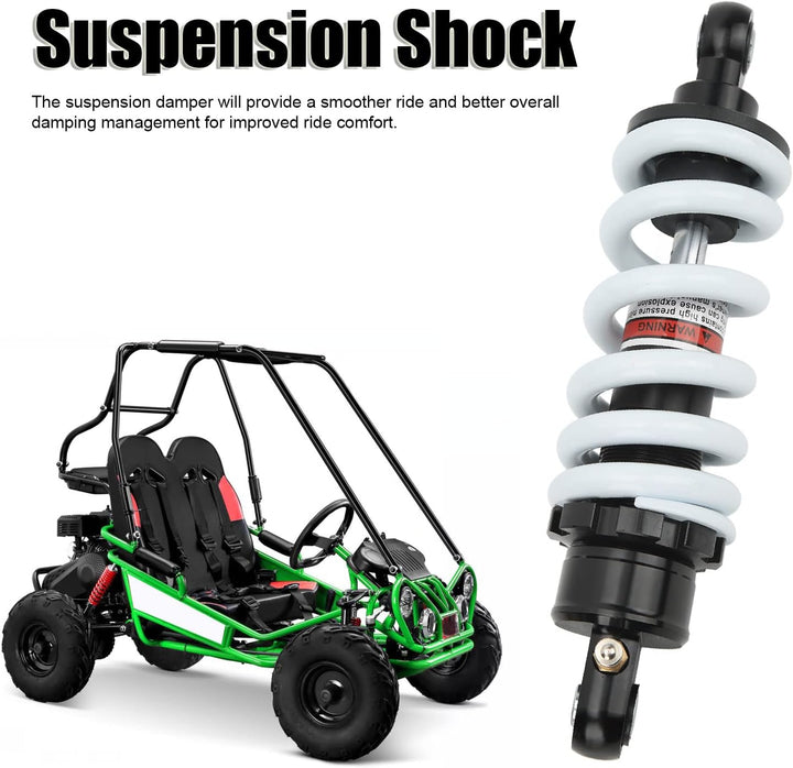 Federungssystem 250 Mm Motorrad-Stossdämpfer, Verstellbarer Federungsdämpfer für ATV, Go-Kart-Roller