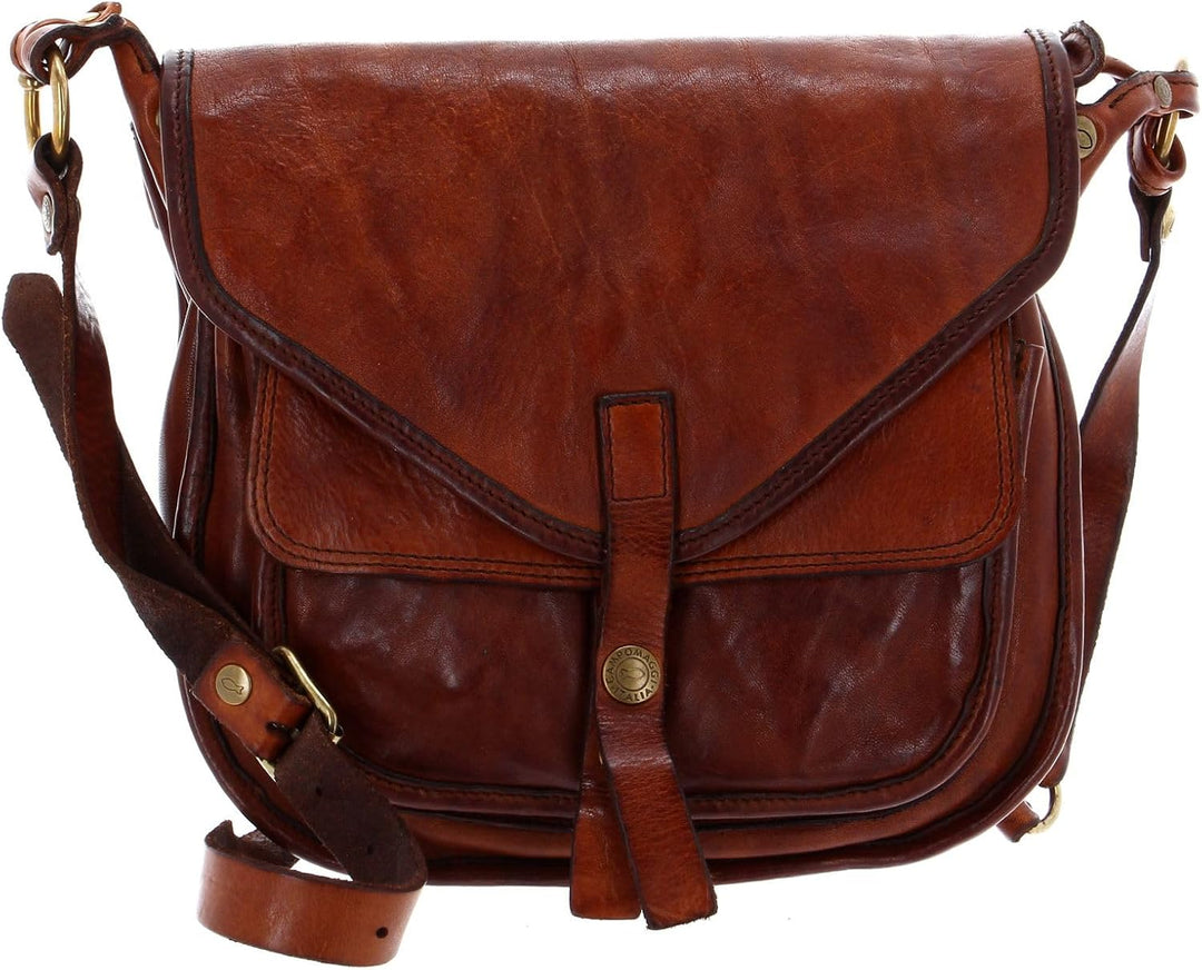 Campomaggi Orleans Umhängetasche 28 cm cognac, Einheitsgrösse