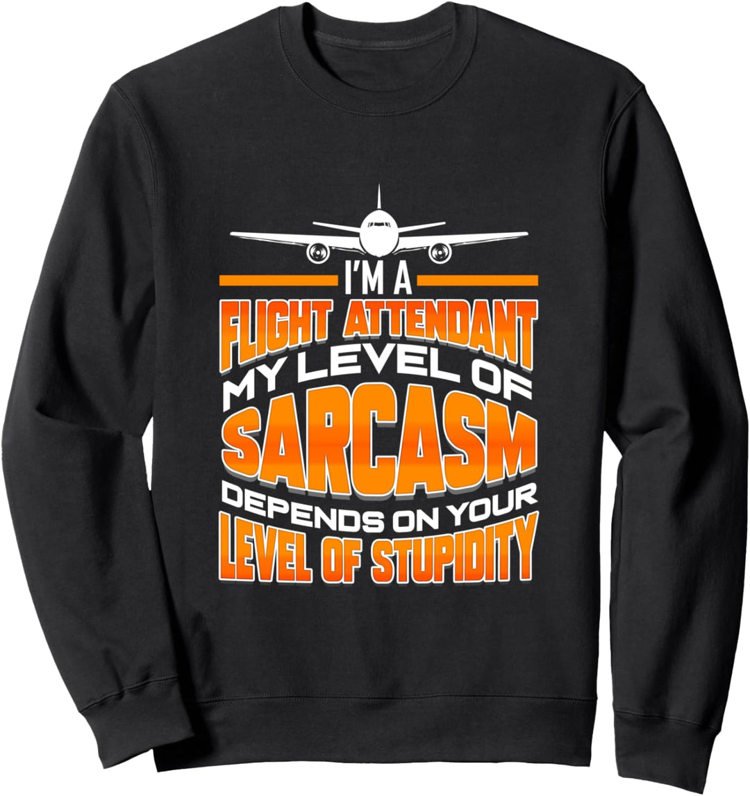 Flugbegleiter Stewardess Flugbegleiterin Steward Sweatshirt