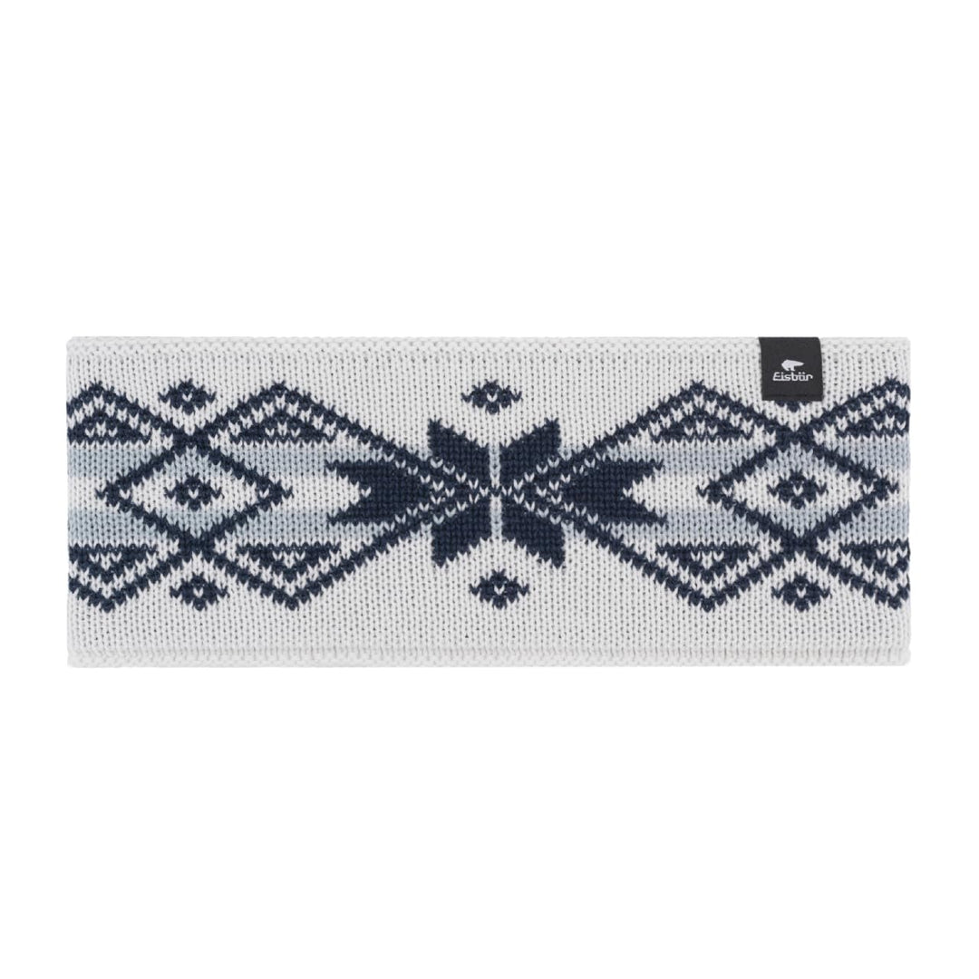 Eisbär Jarek Stirnband White-Dark Cobalt-Fjord Einheitsgrösse, Einheitsgrösse