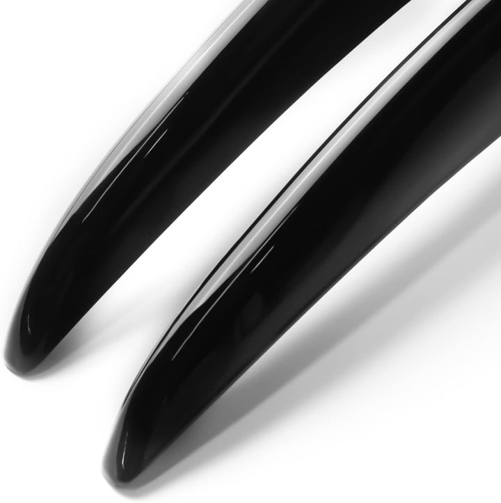 KUNGKIC Frontstossstange Kühlergrill Lip Splitter Spoiler Compatible with Mercedes Benz C Klasse W20