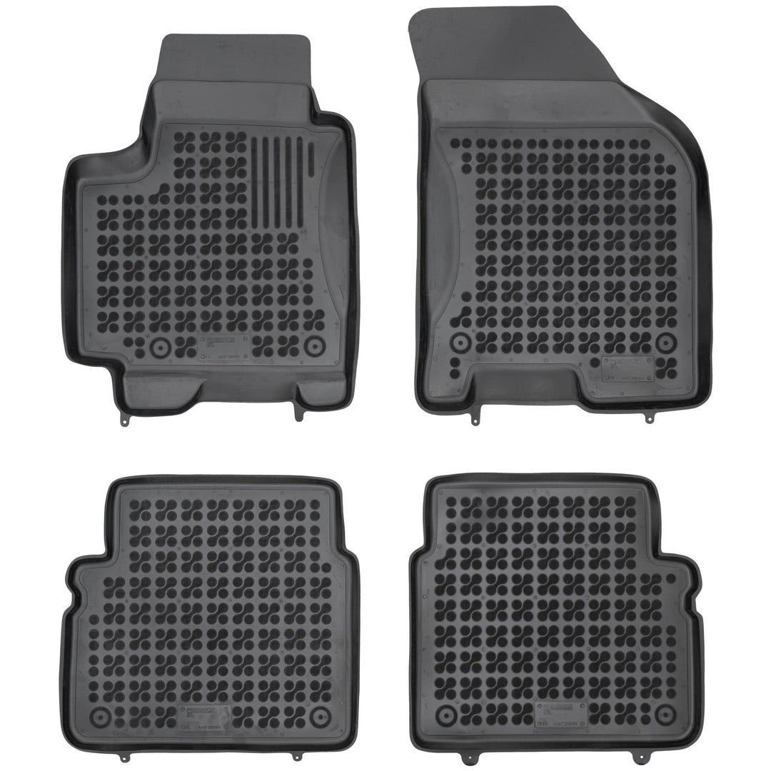 MOTOS Gummimatten Auto Fussmatte passt für Chevrolet Aveo T250 2006-2011 Verbessern Sie Ihren Reisek