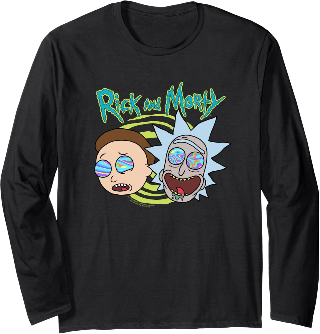 Rick and Morty Blown Minds Langarmshirt