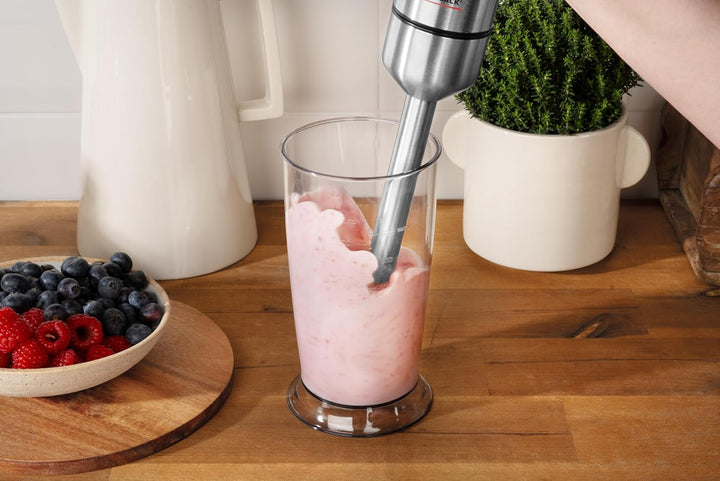 GASTROBACK #40972 Design Power Stabmixer Set 5-in-1, Silber, Schwarz