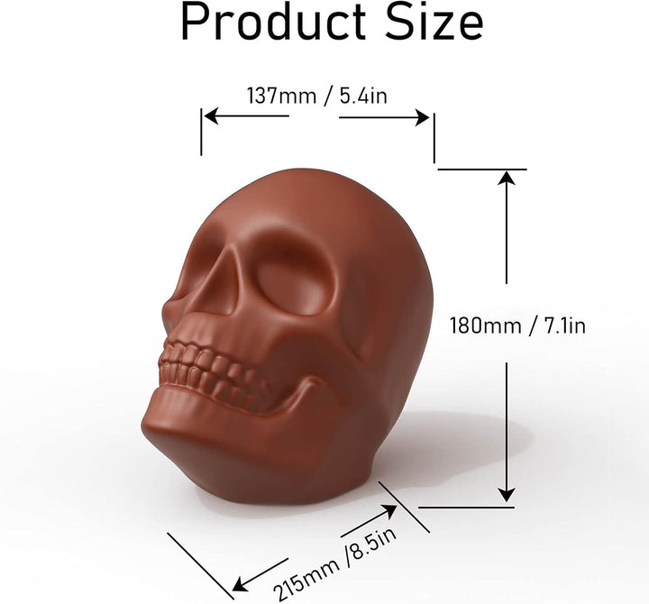 3D-Kuchenform in Totenkopfform Für Selbstgemachte Kuchendekoration Und Backen