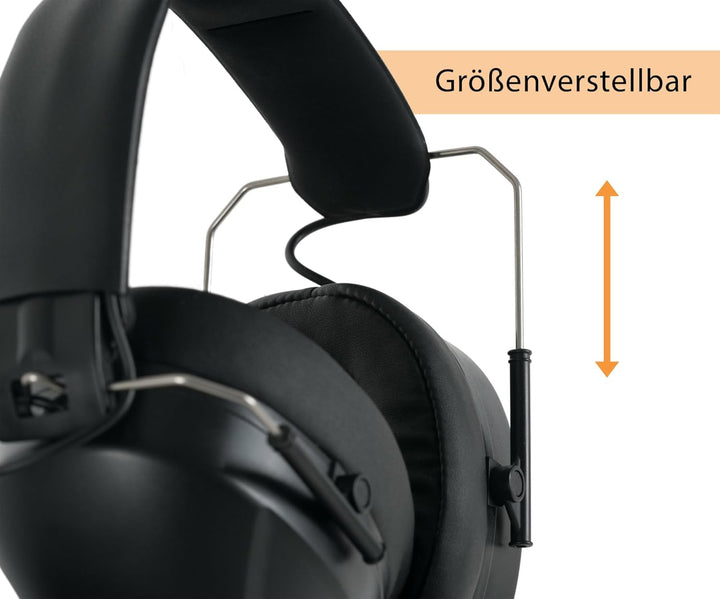 XDrum HD-995 Kopfhörer mit Schalldämpfung - Für Schlagzeuger, Bauarbeiter, Fliessband, etc. -Lärmpeg