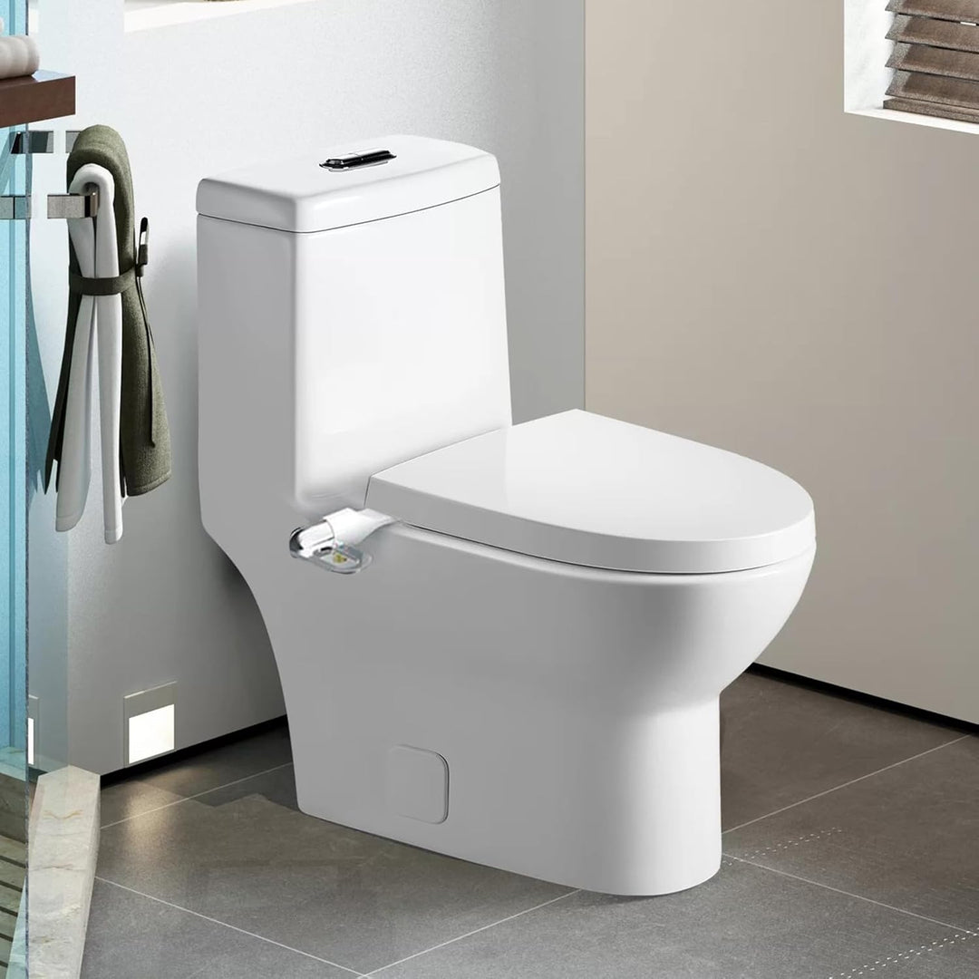 Smart WC-Spüler, Bidet, nicht-elektrischer Düsensprüher 43 x 12 x 7 cm, einstellbarer Wasserdruck, h