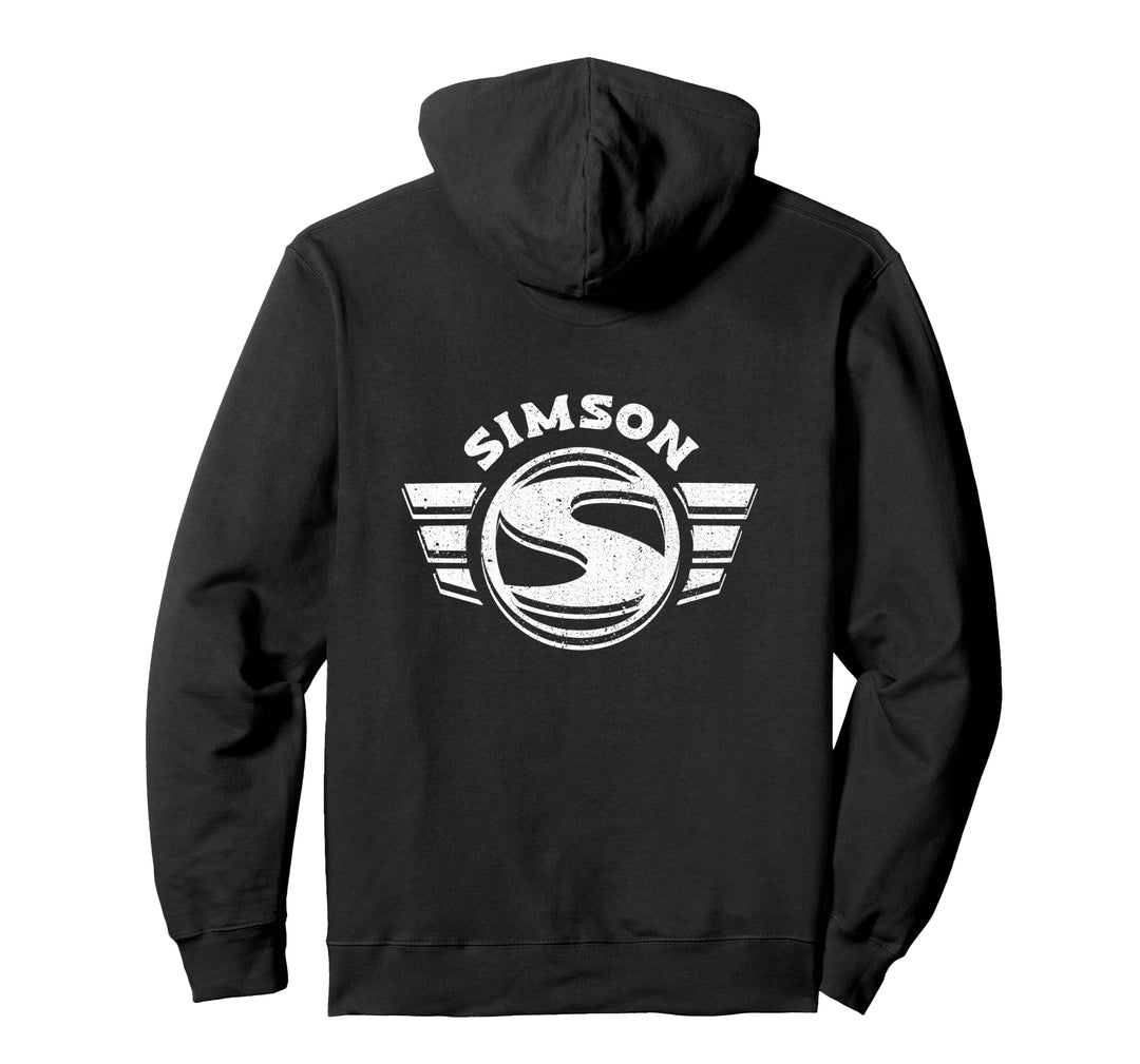 Suhl Simson S50 S51 Schwalbe Liebe Zweitaktmotor Fan Simme Pullover Hoodie