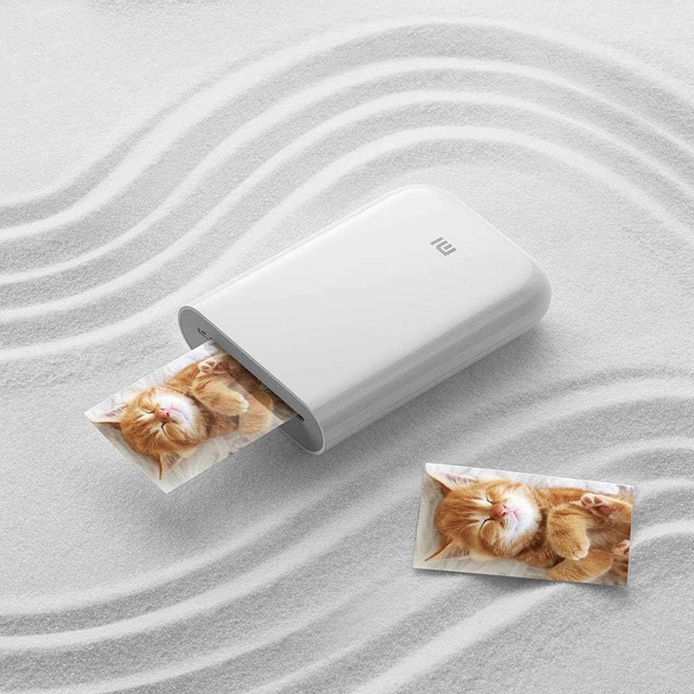 Xiaomi tragbarer Fotodrucker 300dpi Pocket Mini AR Bilddrucker mit DIY Share 500mAh Bilddrucker Zink