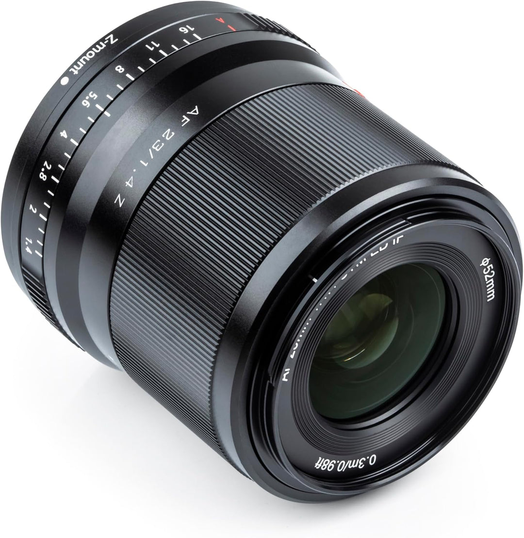 VILTROX AF 23mm F1.4 Z APS-C Objektiv für Nikon Z Mount, Weitwinkel Prime Festbrennweite mit Autofok