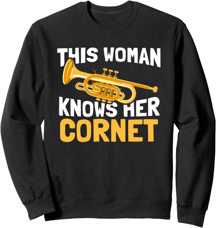 Spielmannszug Fanfarenzug - Piston Blasinstrument Kornett Sweatshirt