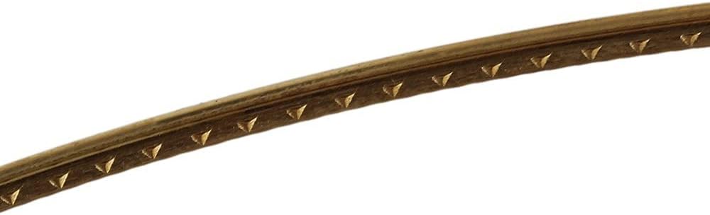 yibuy 2 mm Breite Gold Messing Gitarre Bunddraht für Akustik Gitarren Musical Zubehör