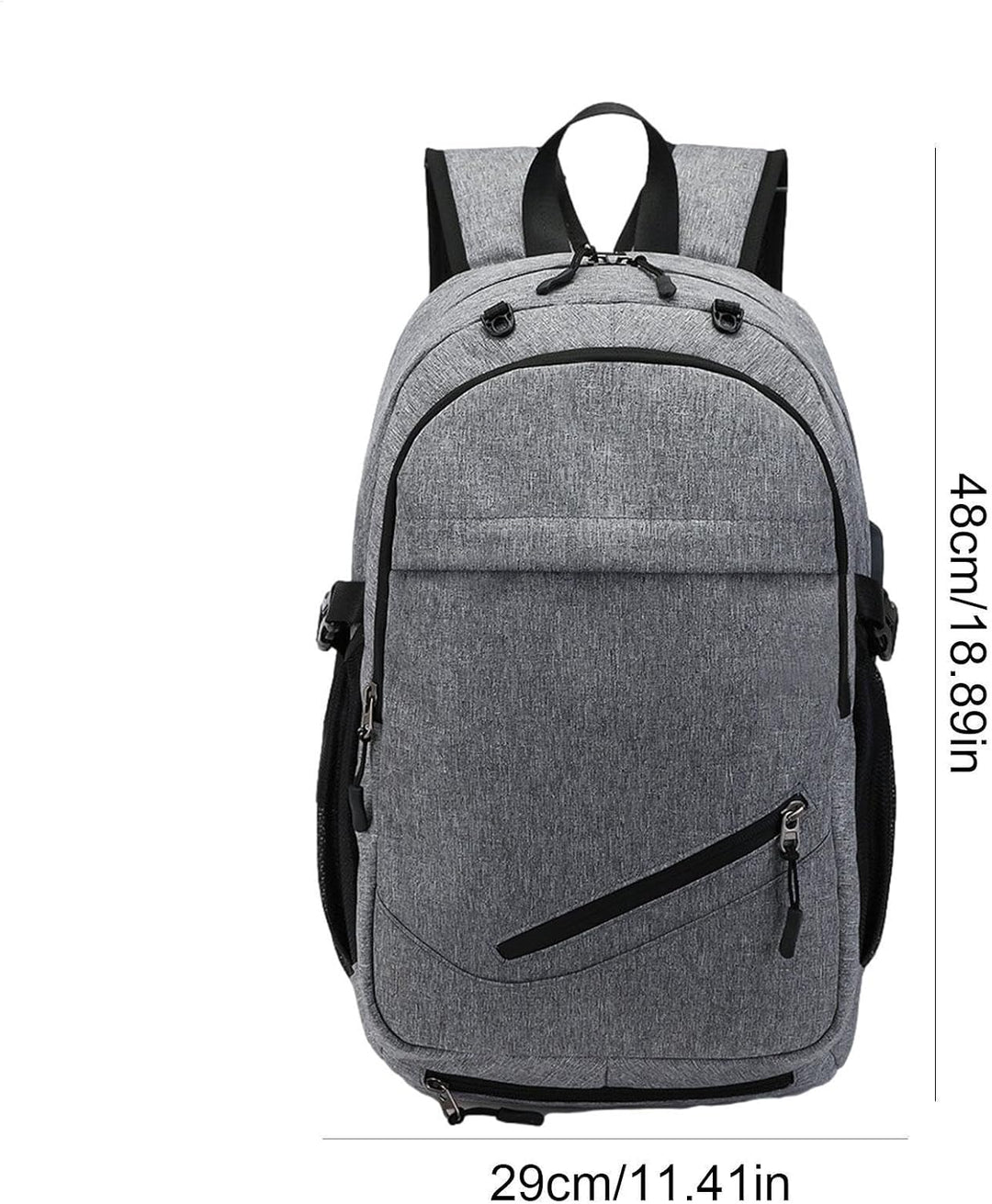 Laptop Rucksack Komfortabler, multifunktionaler | Fitness &amp; Sport Büchertasche Kleidung Komfortabler