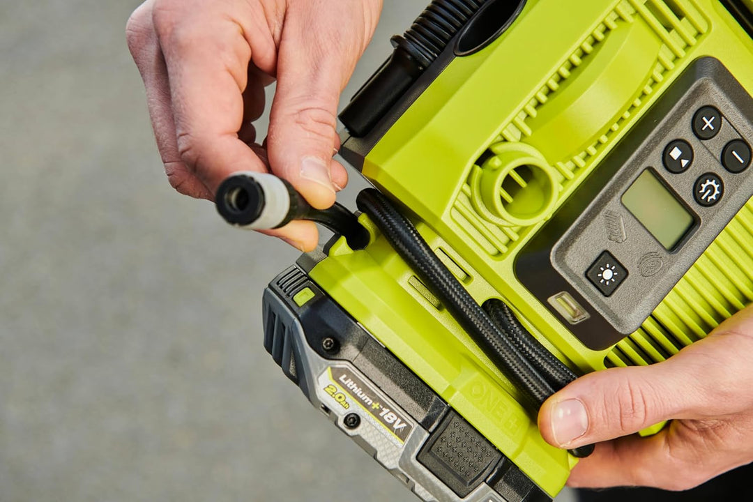 RYOBI 18 V ONE+ Akku-Multi-Kompressor RMI18-0, max. 11 bar Druck, Digitalanzeige, ohne Akku und Lade