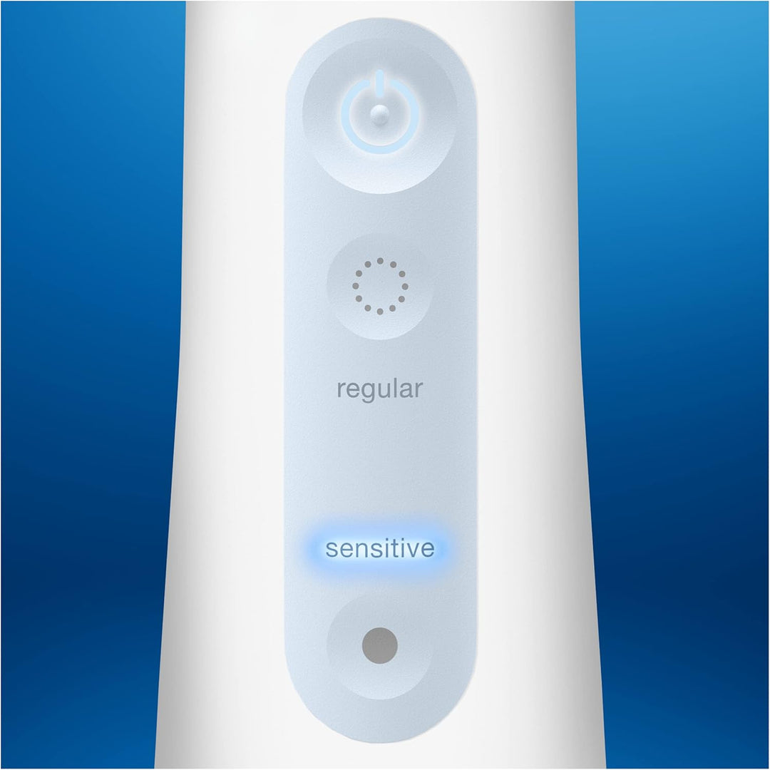 Oral-B AquaCare 4 Munddusche, Zahnzwischenraumreiniger mit 4 Putzmodi für eine sanfte Zahnpflege und