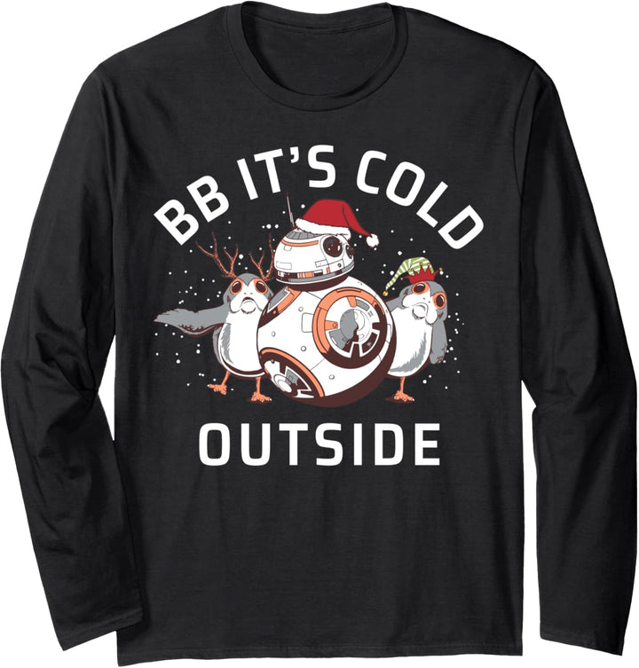 Star Wars BB Its Cold Outside Langarmshirt