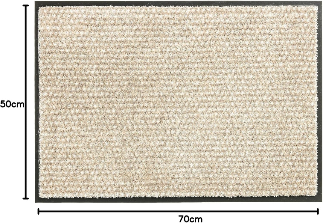 Schöner Wohnen Kollektion strapazierfähige Schmutzfangmatte Miami – getuftete Fussmatte 50x70 cm in