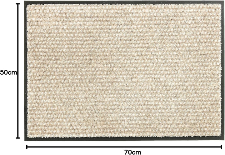Schöner Wohnen Kollektion strapazierfähige Schmutzfangmatte Miami – getuftete Fussmatte 50x70 cm in