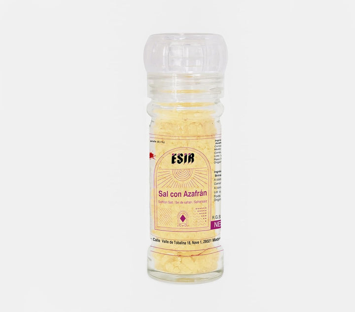Esir Salz-Mischung mit Safranfäden oder -pulver ideal zum Würzen und Verfeinern aller Gerichte 95 g