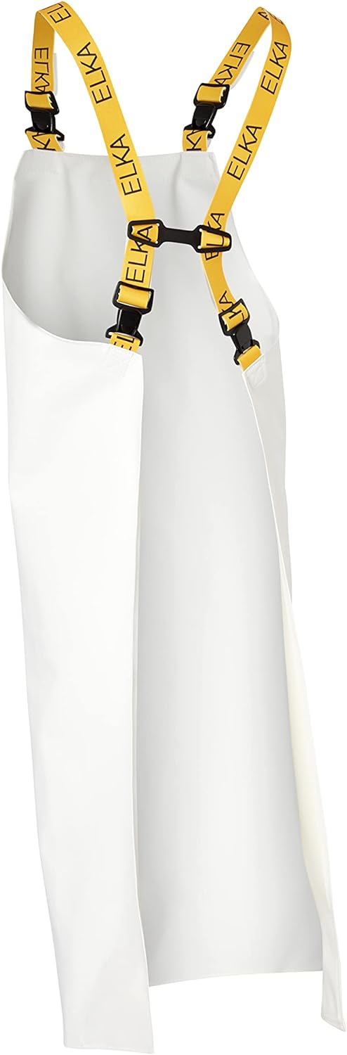 Elka Made in Europe Gastronomie - Schürze, weiss, XL
