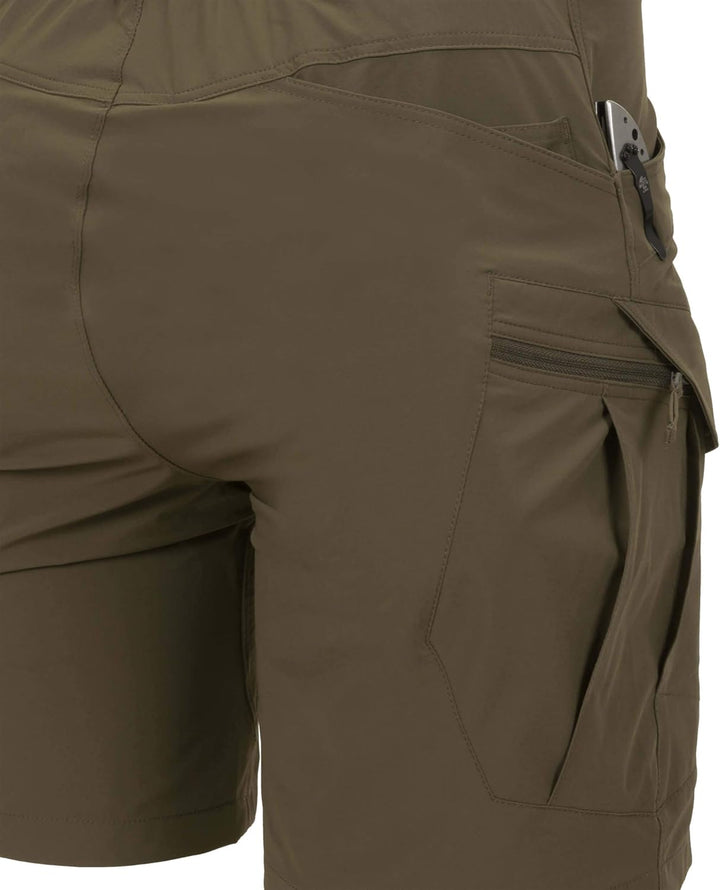 Helikon-Tex OTUS (Outdoor Tactical Ultra Shorts) -VersaStretch Lite- Taiga Green S Shadow Grau, S Sh