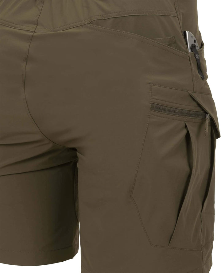 Helikon-Tex OTUS (Outdoor Tactical Ultra Shorts) -VersaStretch Lite- Taiga Green S Shadow Grau, S Sh