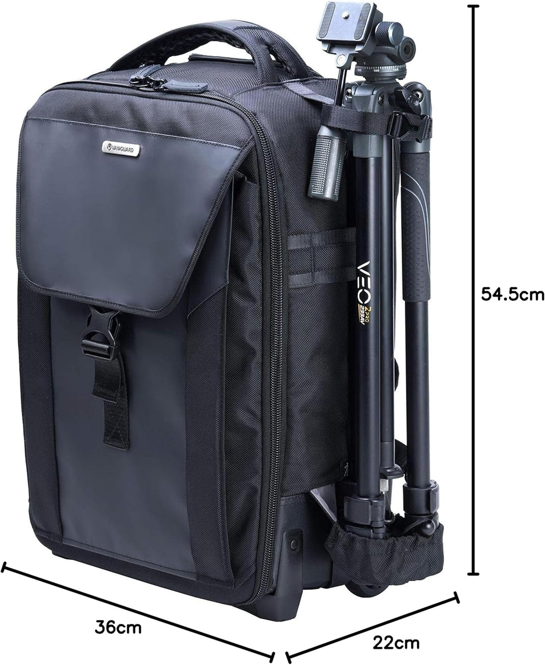Vanguard Kameratasche Trolley Rucksack VEO Select 59T schwarz, VEO Select 59T BK, VEO SELECT 59T BK