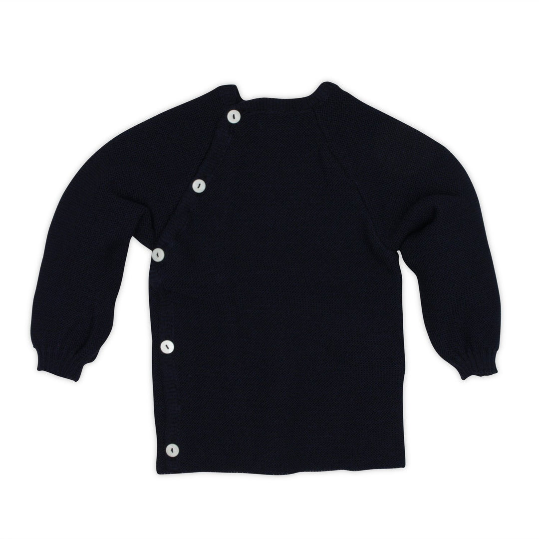 Reiff Reläx 20170 - Schlüttli Uni Bio-Merino-Schurwolle (kbT) natur 50-56 Marine Blau, 50-56 Marine