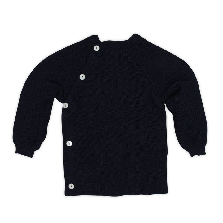 Reiff Reläx 20170 - Schlüttli Uni Bio-Merino-Schurwolle (kbT) natur 50-56 Marine Blau, 50-56 Marine