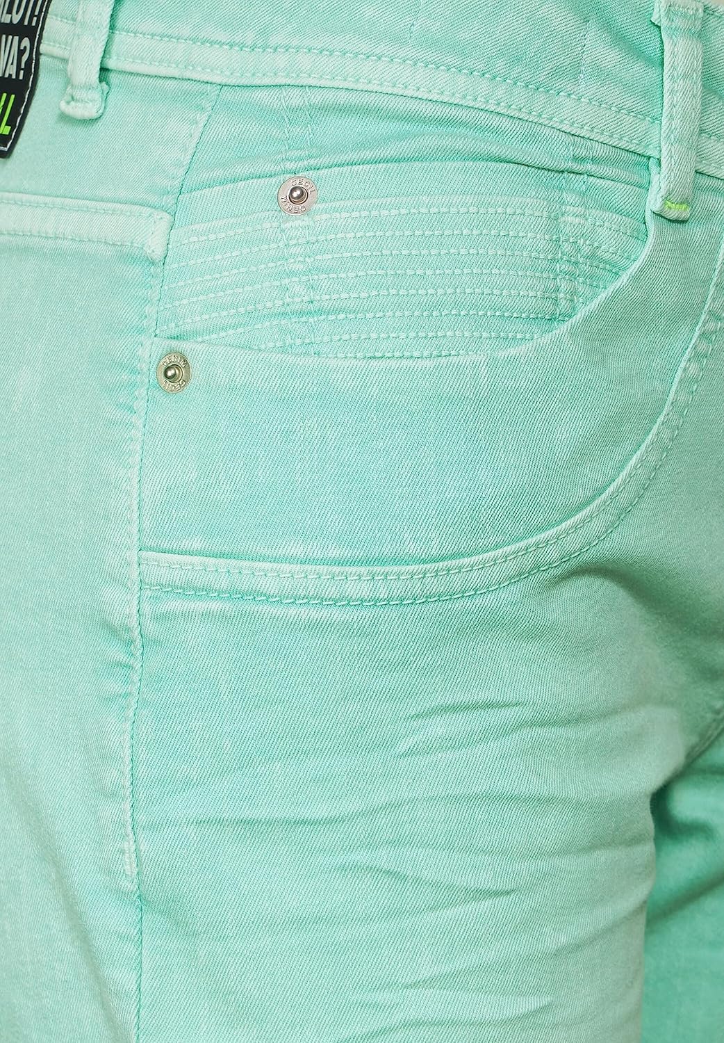 Cecil Damen Jeanshose Tapered 26W / 30L Clary Mint, 26W / 30L Clary Mint