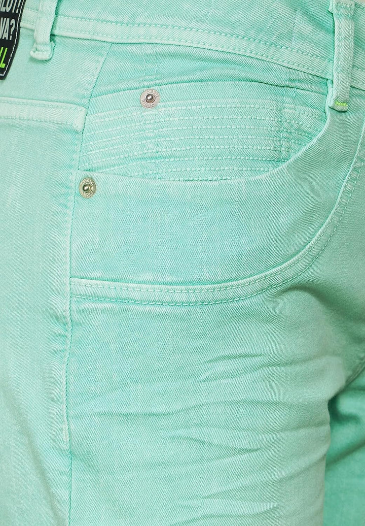 Cecil Damen Jeanshose Tapered 26W / 30L Clary Mint, 26W / 30L Clary Mint