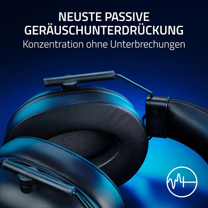 Razer Blackshark V2 X (Playstation) - Kabelgebundenes E-Sport Headset für Playstation Konsole (250g,