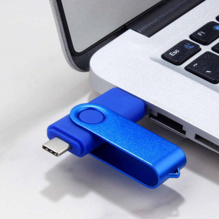 USB C Flash Drive 128GB 1 Stück, OTG USB C Pen Drive, USB 3.0 und USB C Flash Drive, Typ C Speichers