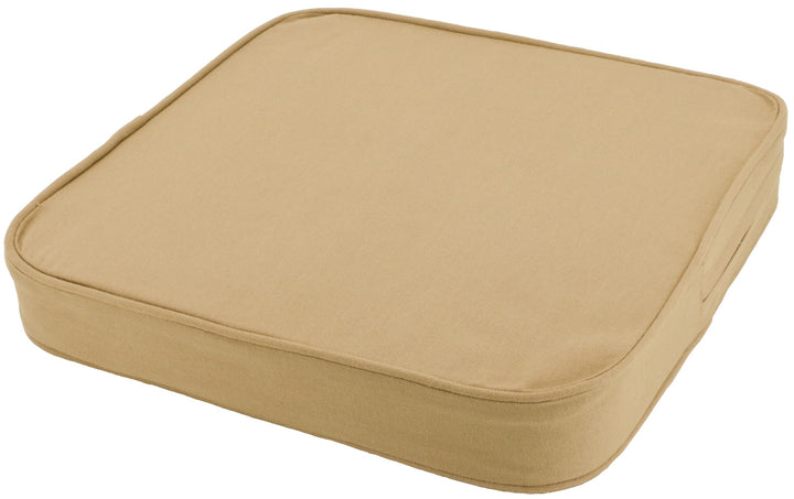 Orthopädisches Sitzkissen Minimalist - 100% Baumwolle mit Kaltschaum-Schaumstoff - Qualitatives Stuh