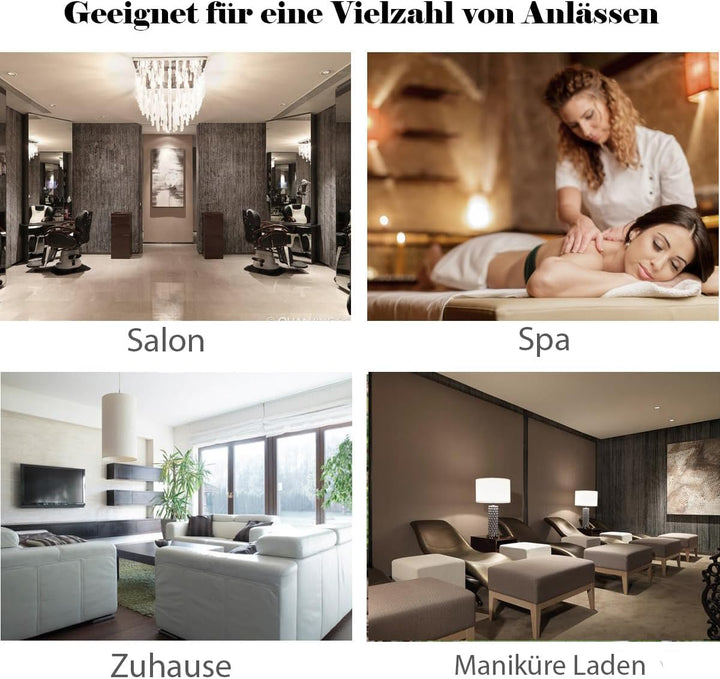 COSTWAY Pediküre Hocker, Beinauflage höhenverstell von 45cm-65cm, Fussstütze Fusshocker für Nagelpfl