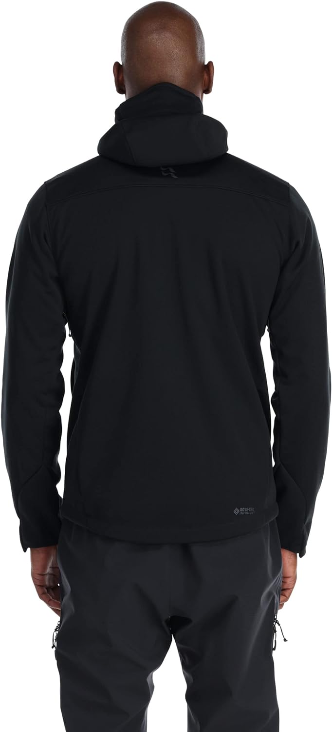 Rab Scimitar Windstopper Jacket S black BLK, S black BLK