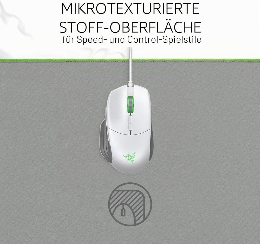 Razer Goliathus Extended Chroma Mercury - Extra grosse weiche XXL Gaming Maus-Matte mit RGB Beleucht