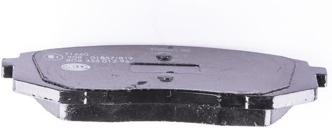 HELLA PAGID 8DB 355 012-961 Bremsbelagsatz - T1660 - Dicke/Stärke: 16.6mm - mit akustischer Verschle