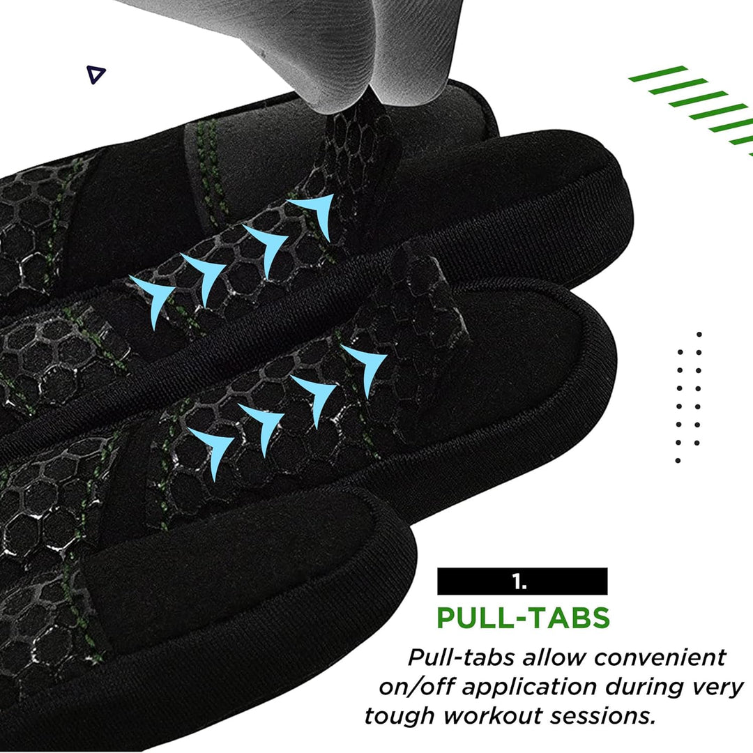 RDX Fitness Handschuhe Vollfinger Damen Herren, Gewichtheben Touchscreen Trainingshandschuhe, Bodybu